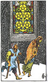 Five of Coins Tarot Card for 2013 Libra Horoscope