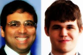 vishwanathan anand, magnus carlsen, chess, world championship