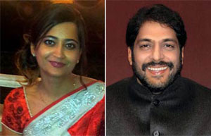 gopal kanda, geetika sharma, minister