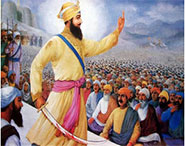 People celebrating Baisakhi or Vaisakhi in 2017.