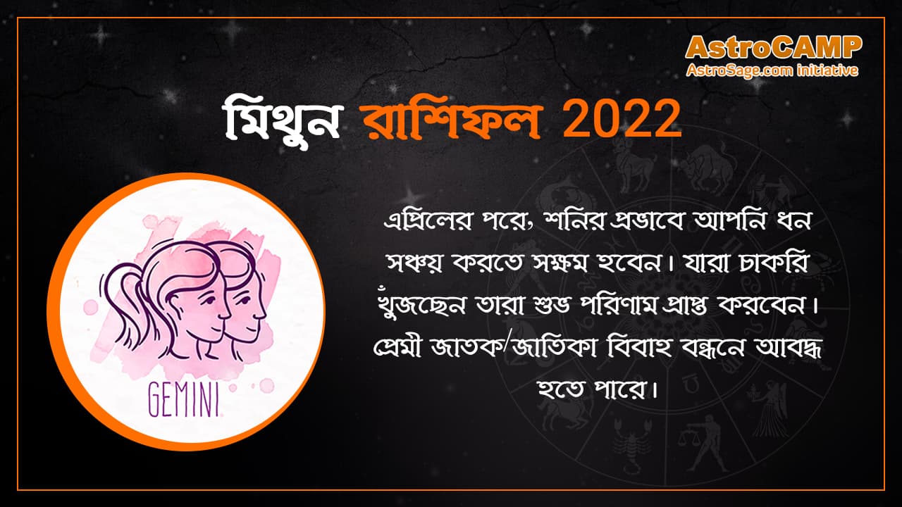 Bengali Mithun Rashifal 2022