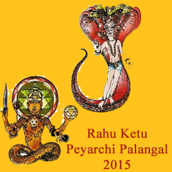 Rahu Ketu Peyarchi Palangal 2015 will let you know about your future in 2015.