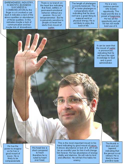 rahul gandhi palm analysis, rahul gandhi palmistry, rahul gandhi palm reading